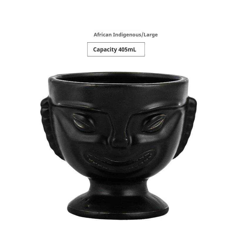 Personalized Hawaiian cocktail cups,tiki bar tiki cups,tiki mugs,creative cups, ceramic cups, zombie cups,drinkware - P12 Hub Europe