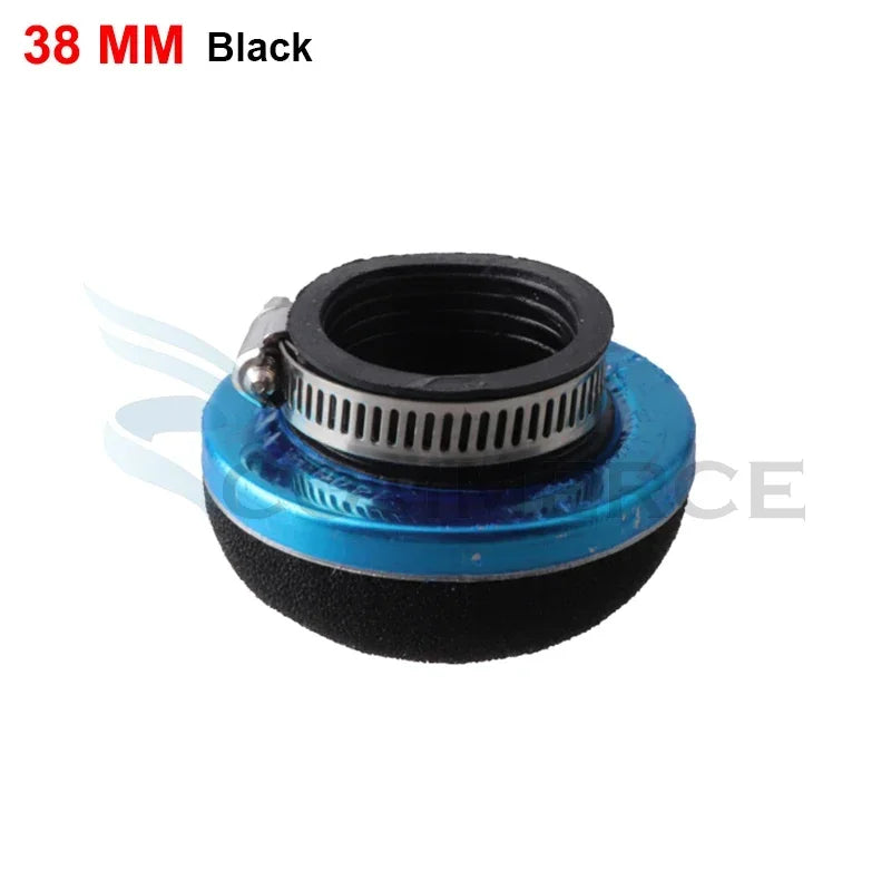 Motorcycle 28/32/35/38/42/45/50/54/58MM Stright Foam Air Filter Sponge Cleaner For 2 Stroke Engine Pocket Bike Mini Moto Scooter