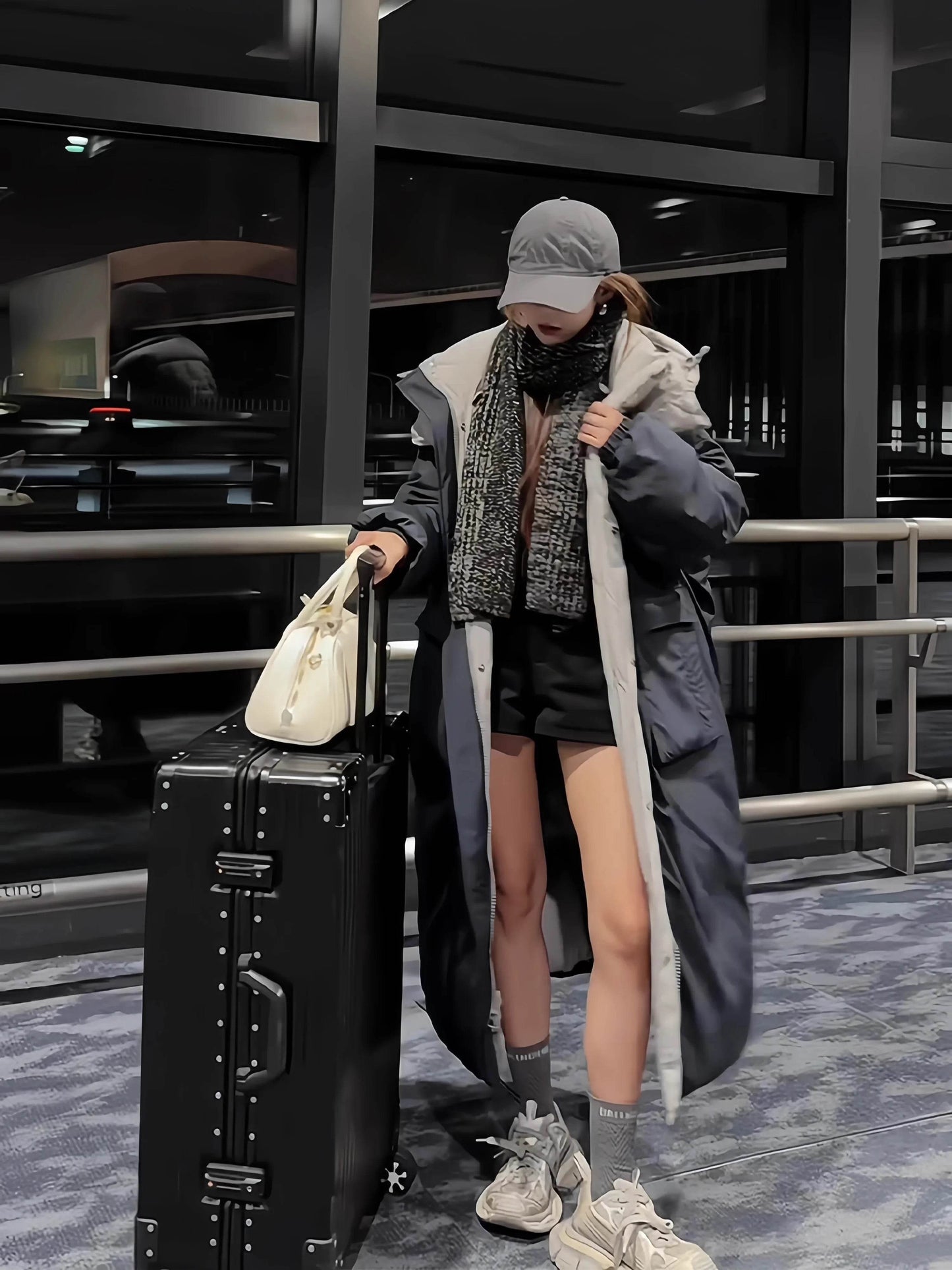 Reversible Long Down Coat - P12 Hub Europe