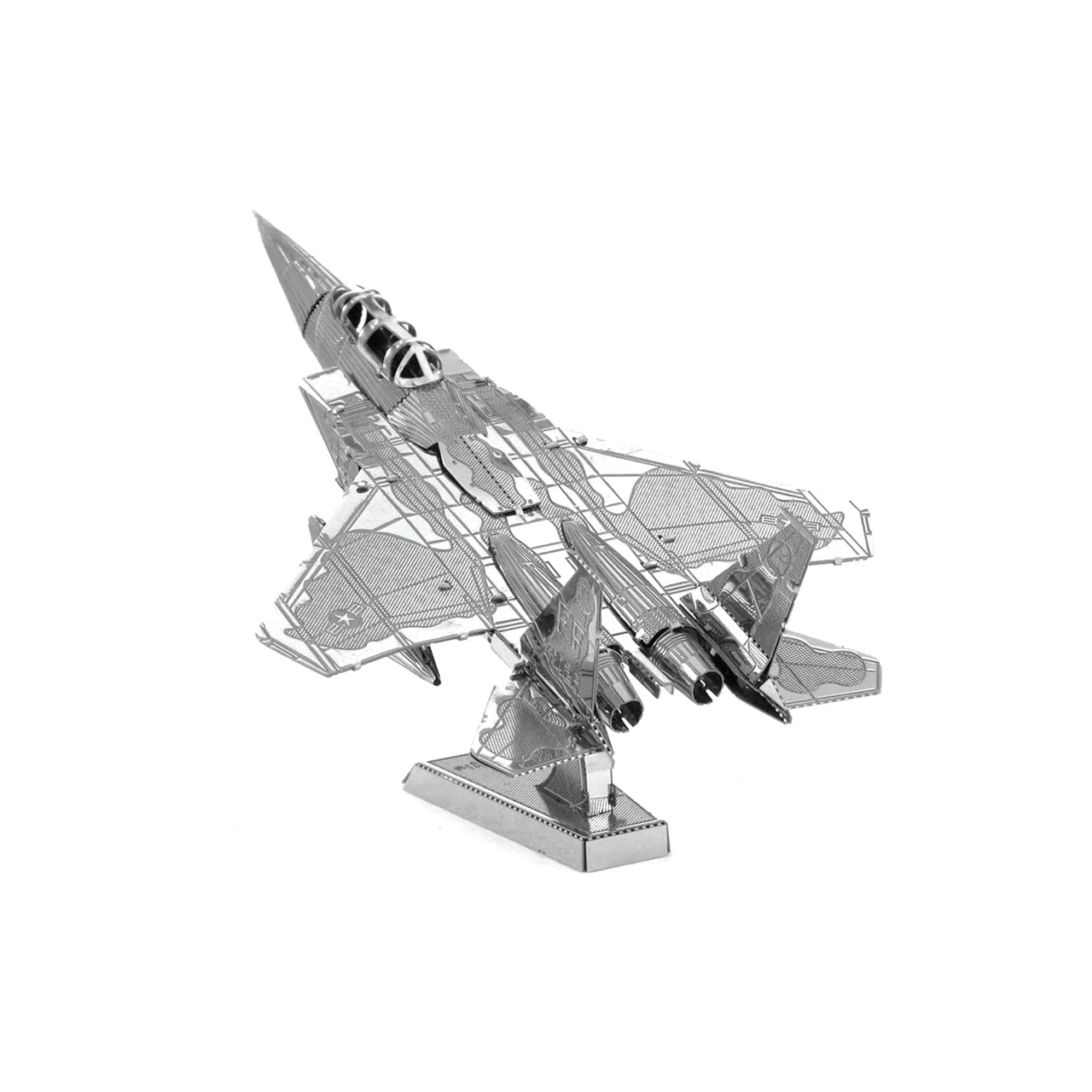 Plane 3D Metal Puzzle Model Kit DIY Laser Cut Puzzles Jigsaw Toy For Children