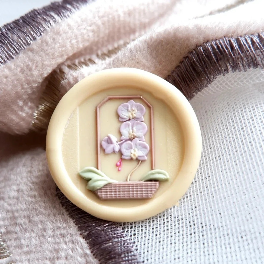 New Fire Seal Seal Head Multi-Layer Precision Carving Diy Hand Ledger Embossed Brass Head Envelope Seal Children'S Stamp Toy