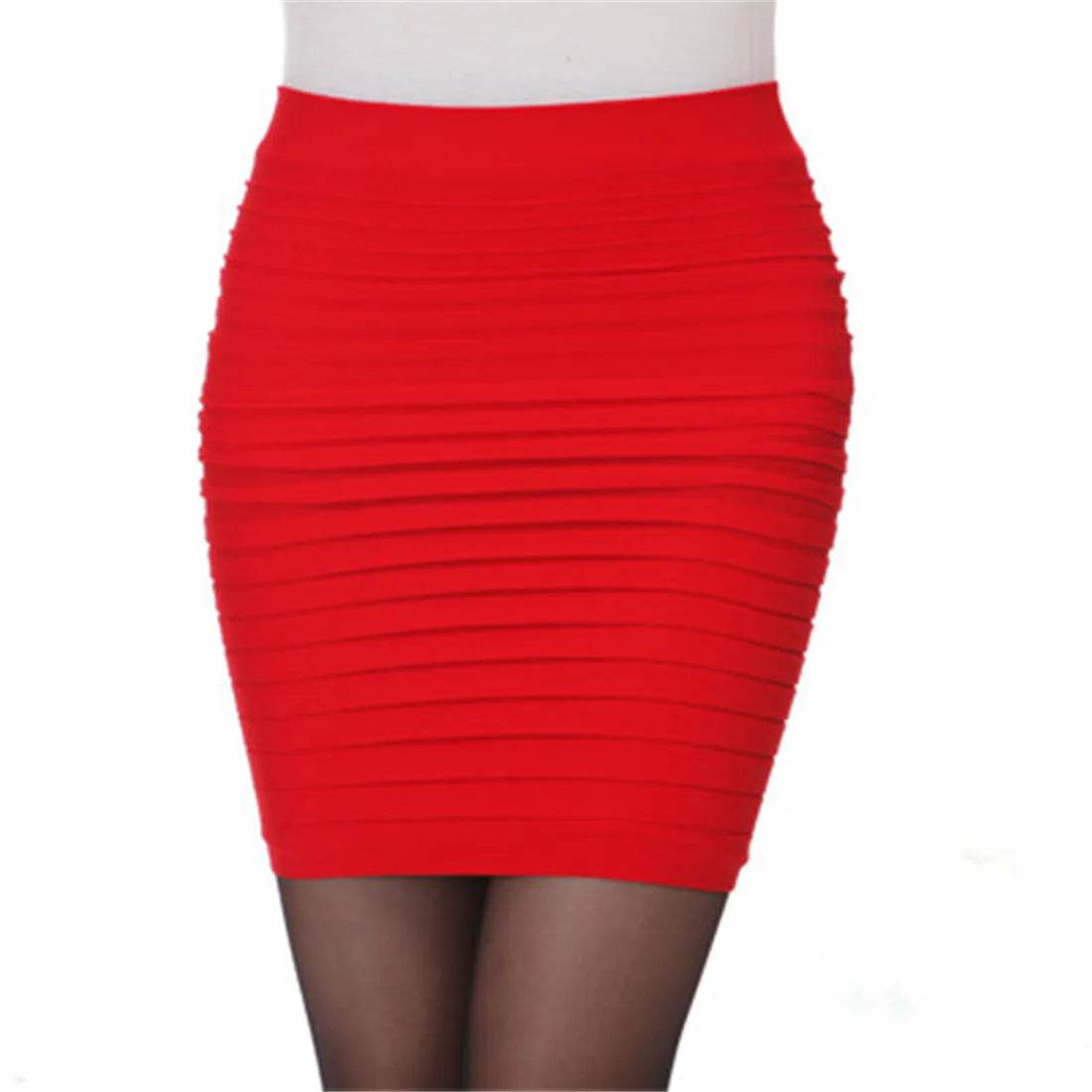 Women's Summer High Waist Mini Skirt - P12 Hub Europe
