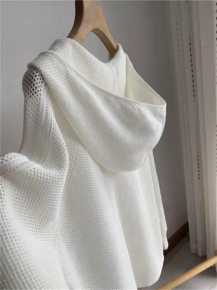 Lazy Style Hollow Out Knit Top - P12 Hub Europe