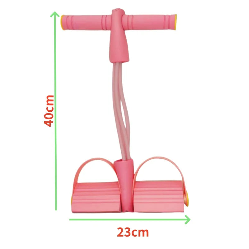 Multifunction Tension Rope Resistance Band Elastic Pedal Puller Leg Stretching Slimming Training Portable Fitness Equipment