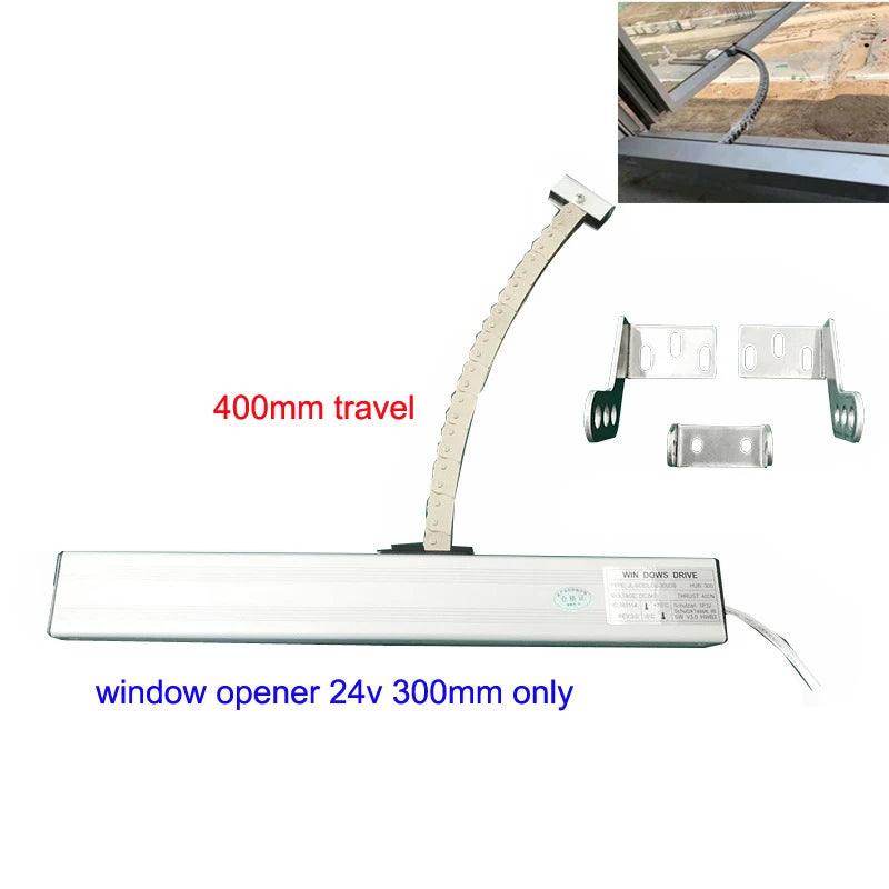 WiFi Smart Window Opener Kit | Casement, Hinge, Remote, Rain Sensor - P12 Hub Europe