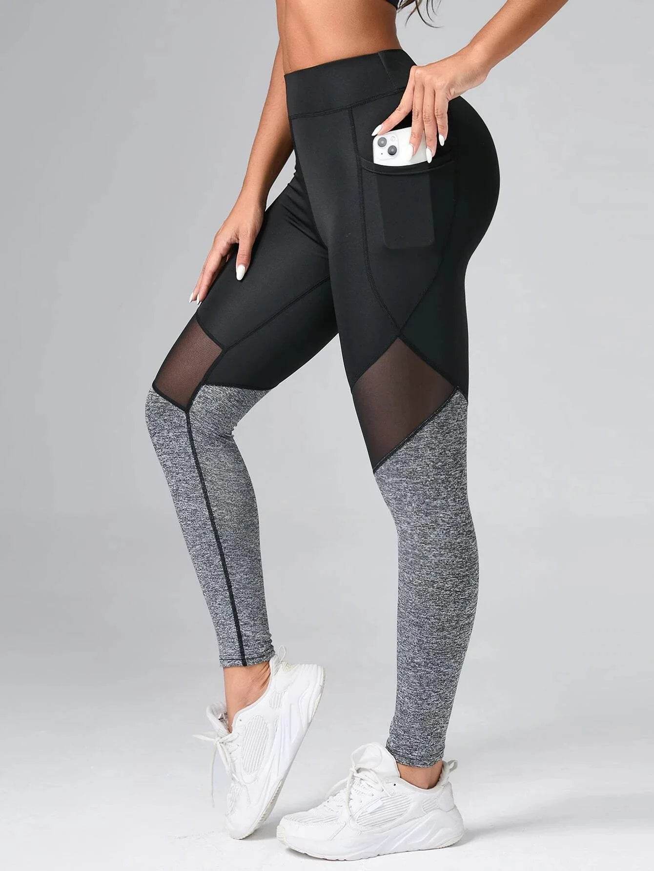 Women's Sexy Mesh Gym Leggings - P12 Hub Europe