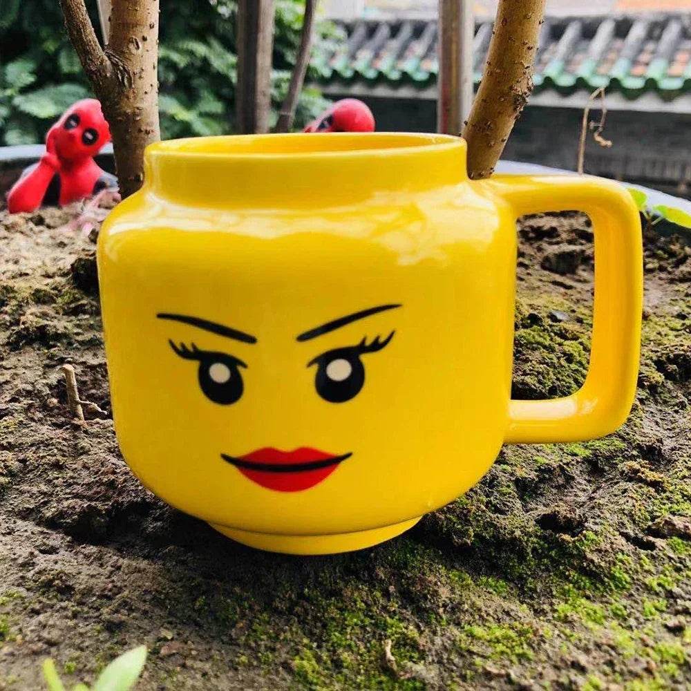 2025 Children Mug Cute Smiley Face Ceramic Mug, Ceramic Mug, Christmas Gift Funny Mug, Children's Drinking Cup Children's Cup - P12 Hub Europe