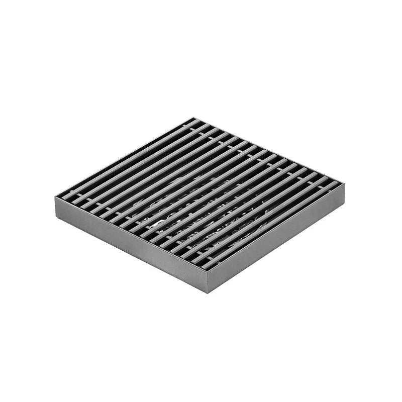 Bathroom high drainage floor drain, outdoor large-diameter thickened 304 stainless steel floor drain