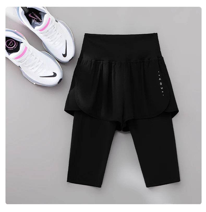 Women's 2-in-1 Running Skorts - P12 Hub Europe