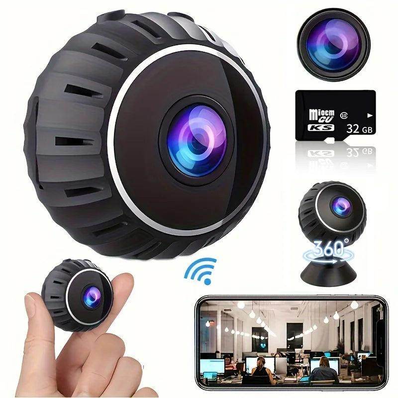 Mini WiFi 3MP 360° Night Vision, Motion Detect - P12 Hub Europe