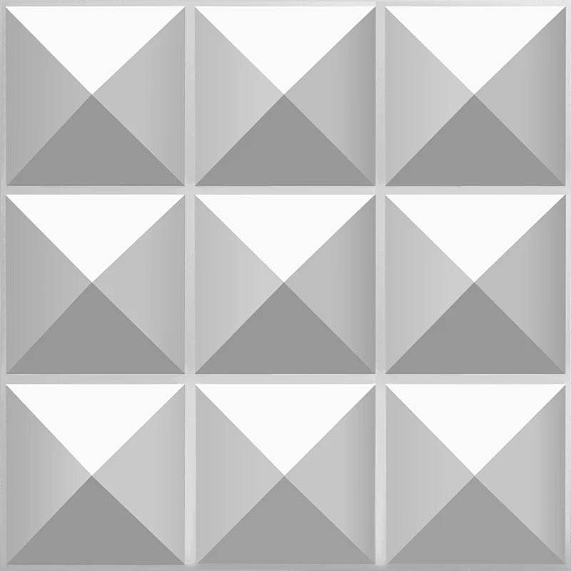 30x30cm 3D three-dimensional wall sticker decorative living room wallpaper mural waterproof 3D wall panel mold bathroom kitchen - P12 Hub Europe