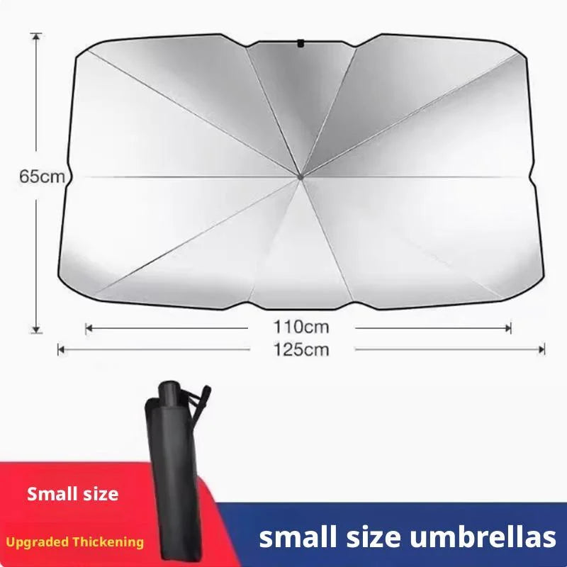 2025 car parasol sunshade sun protection thermal insulation front baffle windshield cover cool interior front panel new model