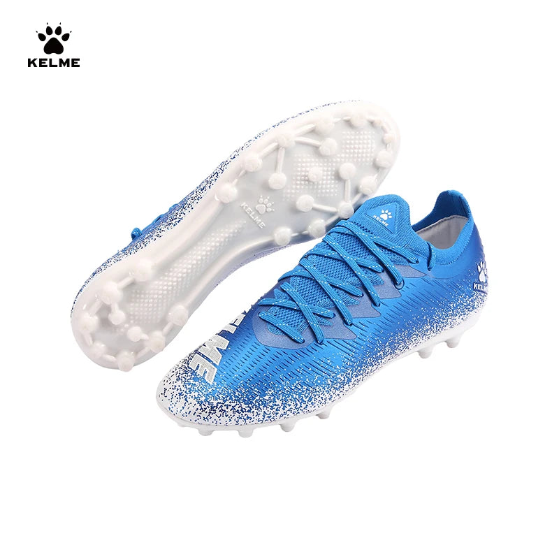 KELME MG Shoes Artificial Grass Slip-Resistant Men Soccer Shoes Training Sneakers Professional Football Boots 9242ZX1108