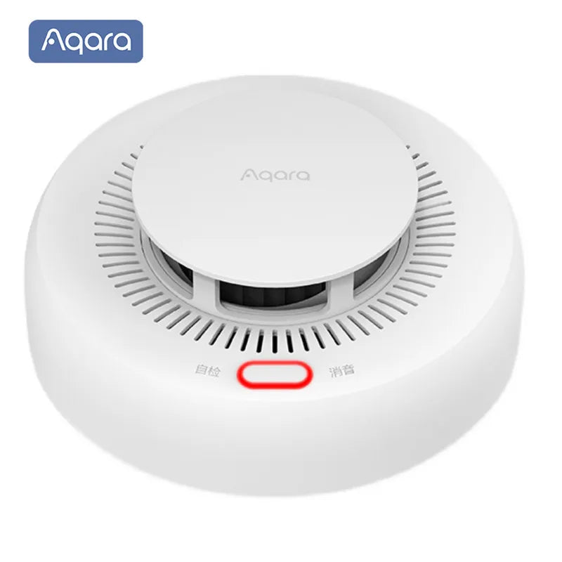 Original Aqara Smoke Detector Sensor Zigbee 3.0 Fire Alarm Monitor Sound Alert Home Security APP Work With Xiaomi Mihome Homekit
