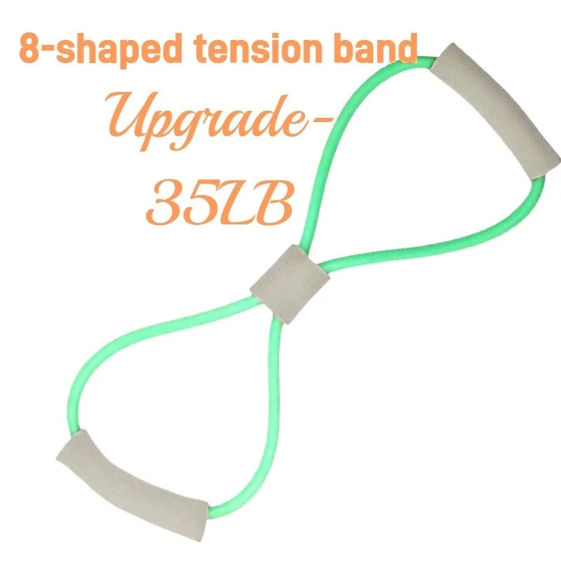 Multifunction Tension Rope Resistance Band Elastic Pedal Puller Leg Stretching Slimming Training Portable Fitness Equipment