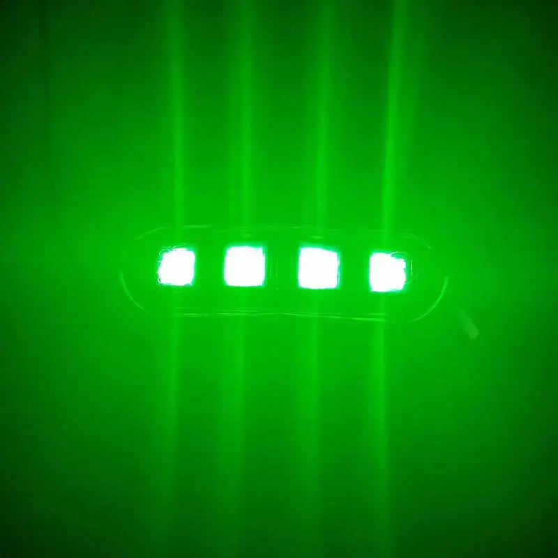 Waterproof 4 LED Side Mark Lamp Clearance indicator Light Car Truck Trailer Lorry 12V-24V light Red/White/Yellow/Blue/Green