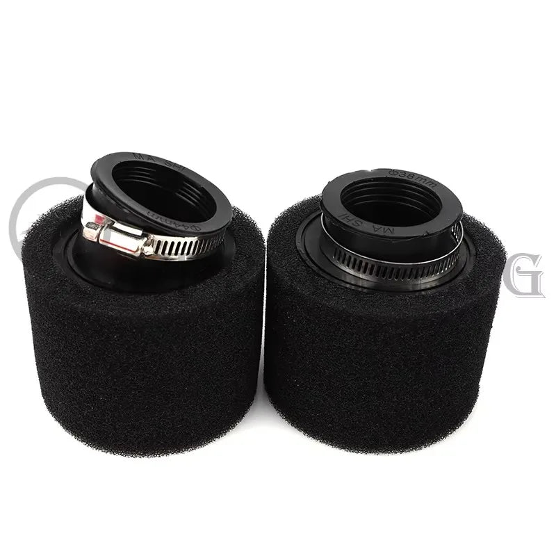 Foam Air Filter 35mm 38mm 42mm 45mm 48mm 50mm 60mm Sponge Cleaner Moped Scooter Dirt Pit Bike Motorcycle Black and Red