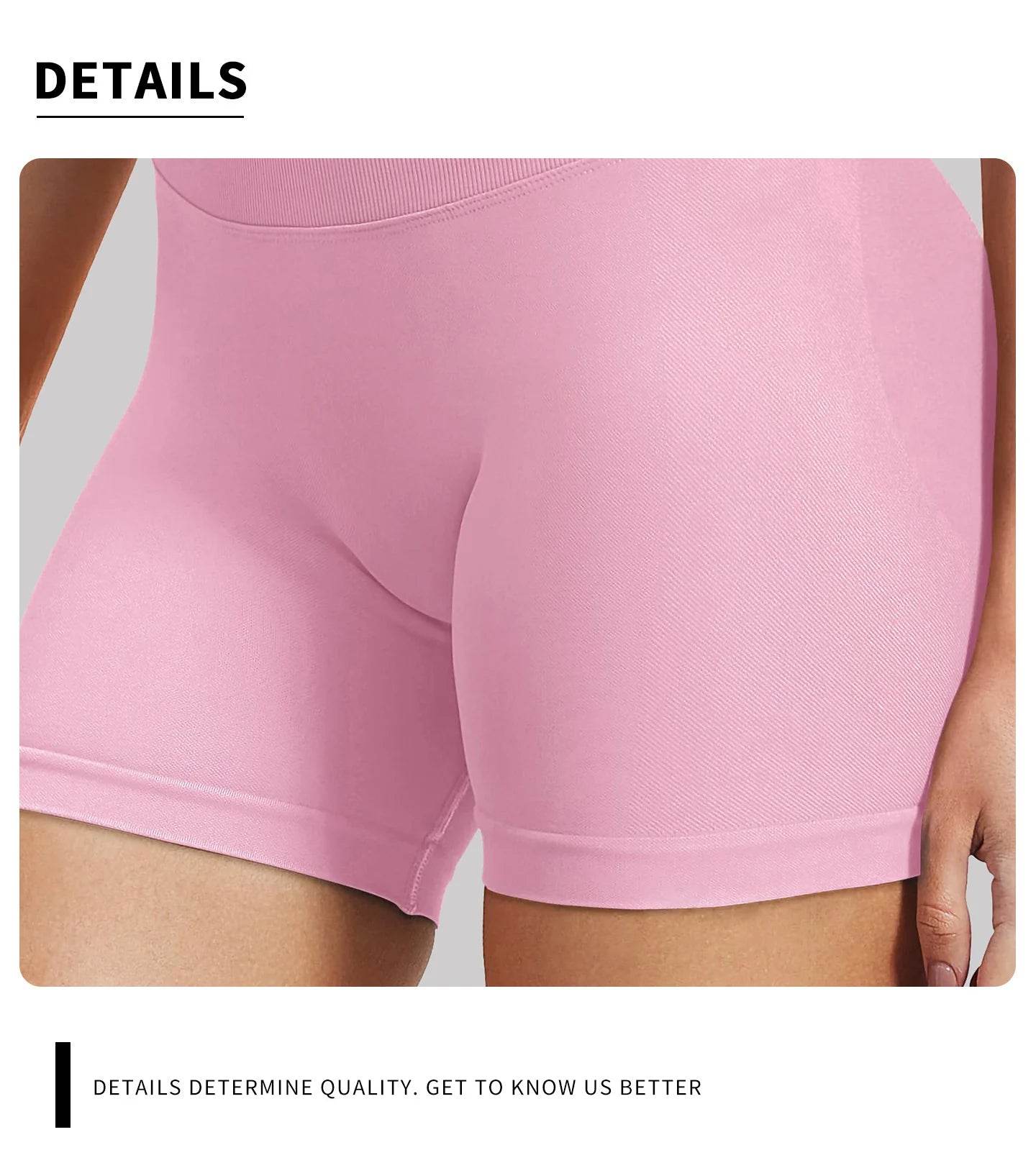 Seamless Scrunch Bum Gym Shorts - P12 Hub Europe