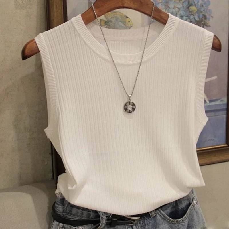 Sleeveless Blouse Women Shirt - P12 Hub Europe