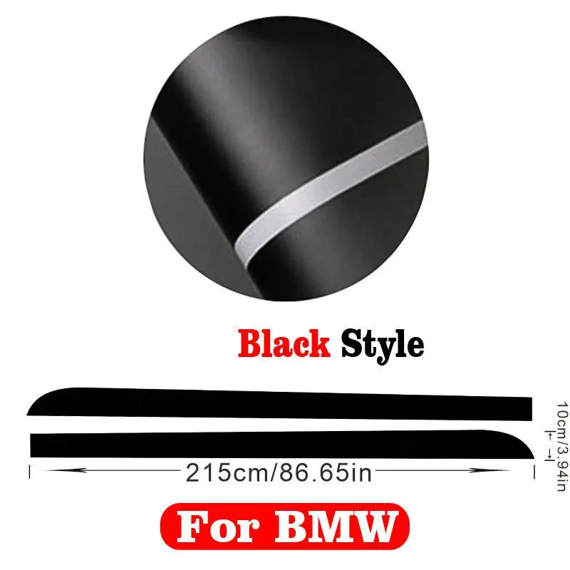 Car Sticker Car Door Body Side Skirt protect Decals For BMW 3 Series E21 E30 E36 E46 E90 E91 E92 E93 F30 F31 F34 F35 G20 G21 G28