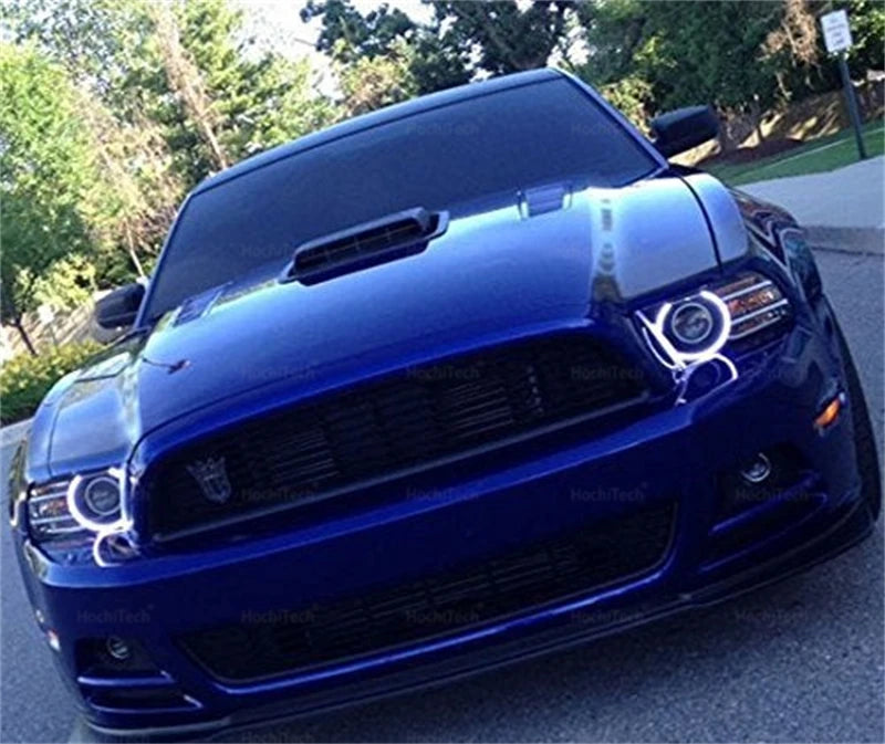 2 Years Warranty Cotton 6000K White LED Angel Eye Rings Light Kits for Ford Mustang 2013 2014 Car Accessories