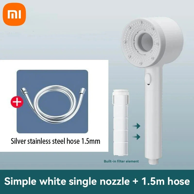 Xiaomi Mijia 5 Modes Shower Head High Pressure Showerhead Filter Rainfall Faucet Tap Bathroom Bath Home New Bathroom Accessories
