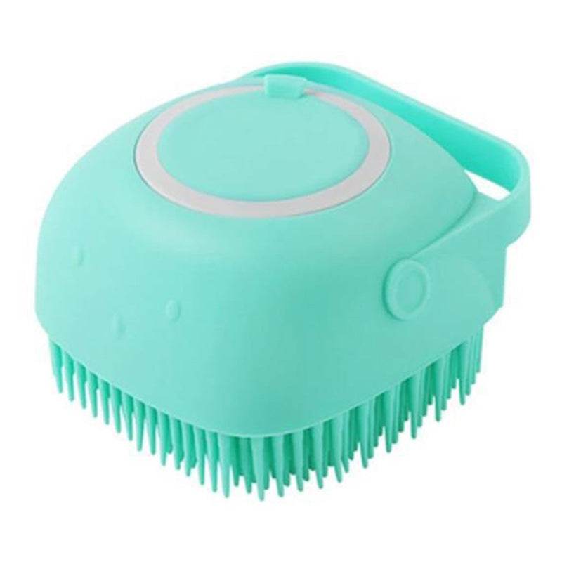 Silicone Dog Bath Massage Gloves Brush Pet Cat Bathroom Cleaning Tool Comb Brush For Dog Can Pour Shampoo Dog Grooming Supplies - P12 Hub Europe