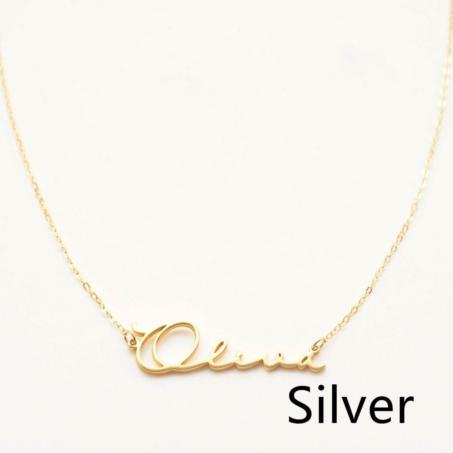Women's Personalized Name 18k Gold Necklace - P12 Hub Europe