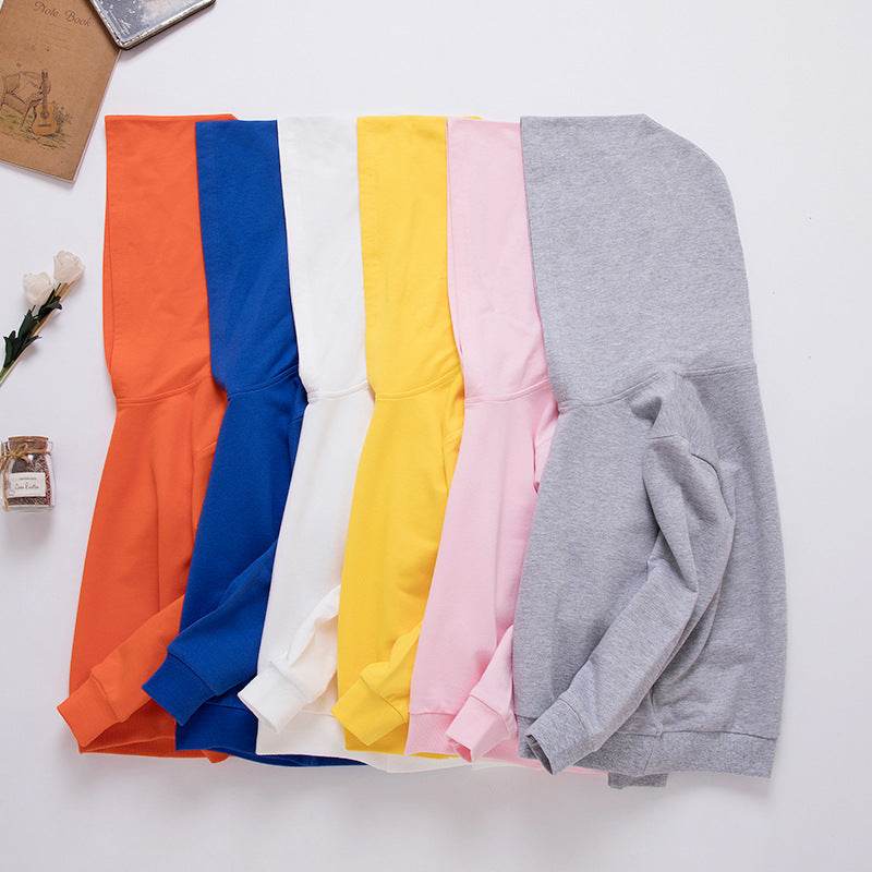 Customized Pure Cotton Hooded Blank Sweater For Middle And Small Children - P12 Hub Europe