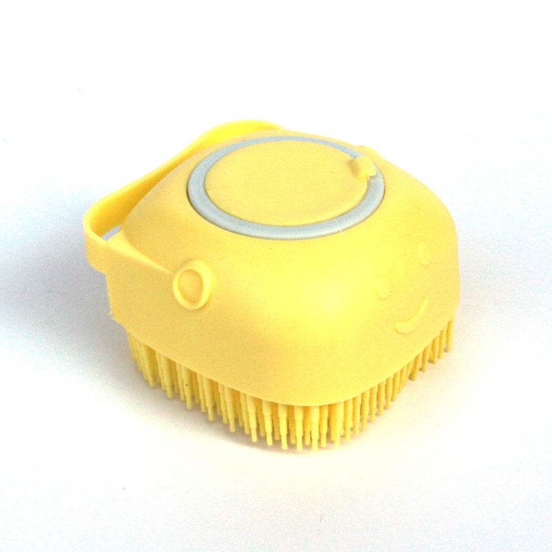 Silicone Dog Bath Massage Gloves Brush Pet Cat Bathroom Cleaning Tool Comb Brush For Dog Can Pour Shampoo Dog Grooming Supplies - P12 Hub Europe