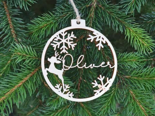 Christmas Hang Gift Name Cards - P12 Hub Europe