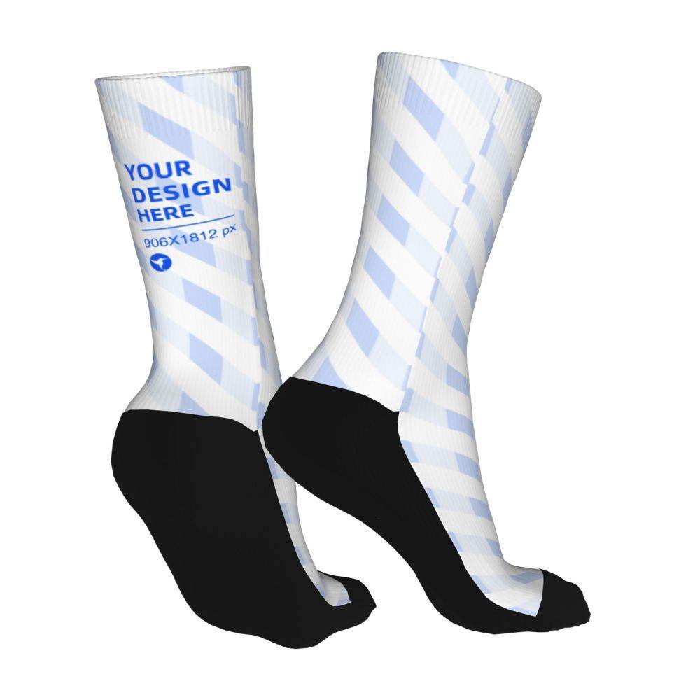 16in Thick Contrast Color Mild Skin-friendly Socks - P12 Hub Europe