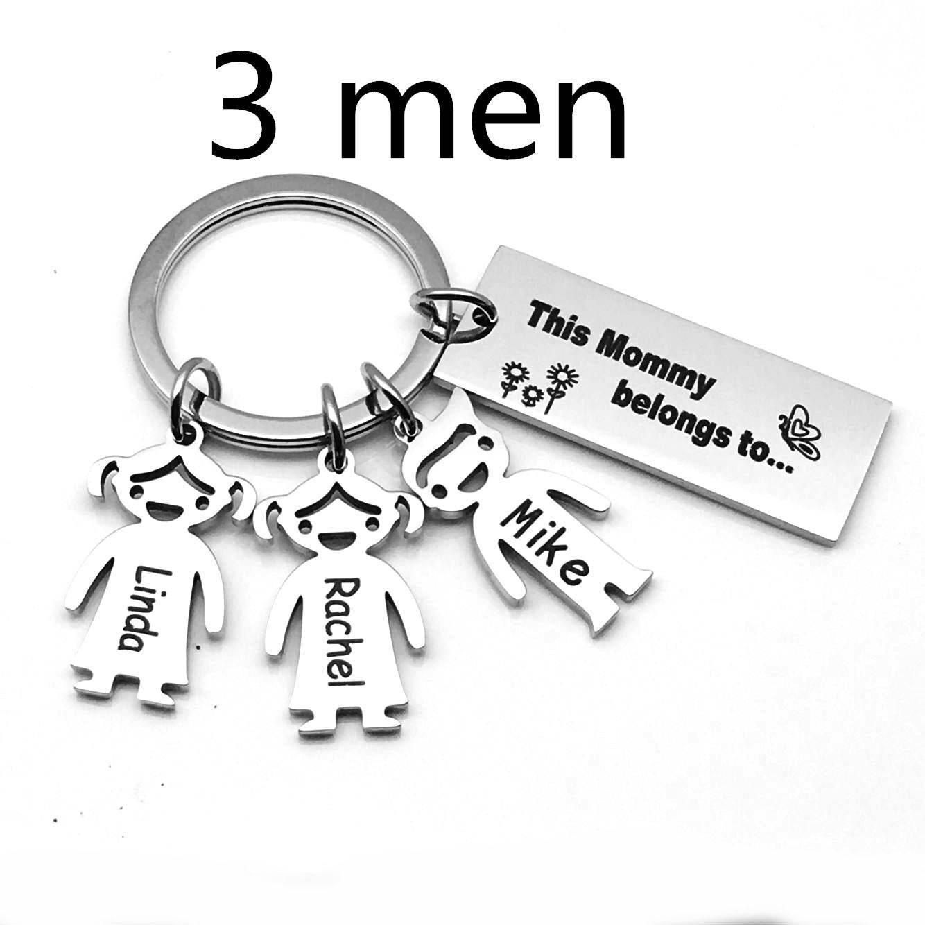 Stainless Steel Boy And Girl Keychain - P12 Hub Europe