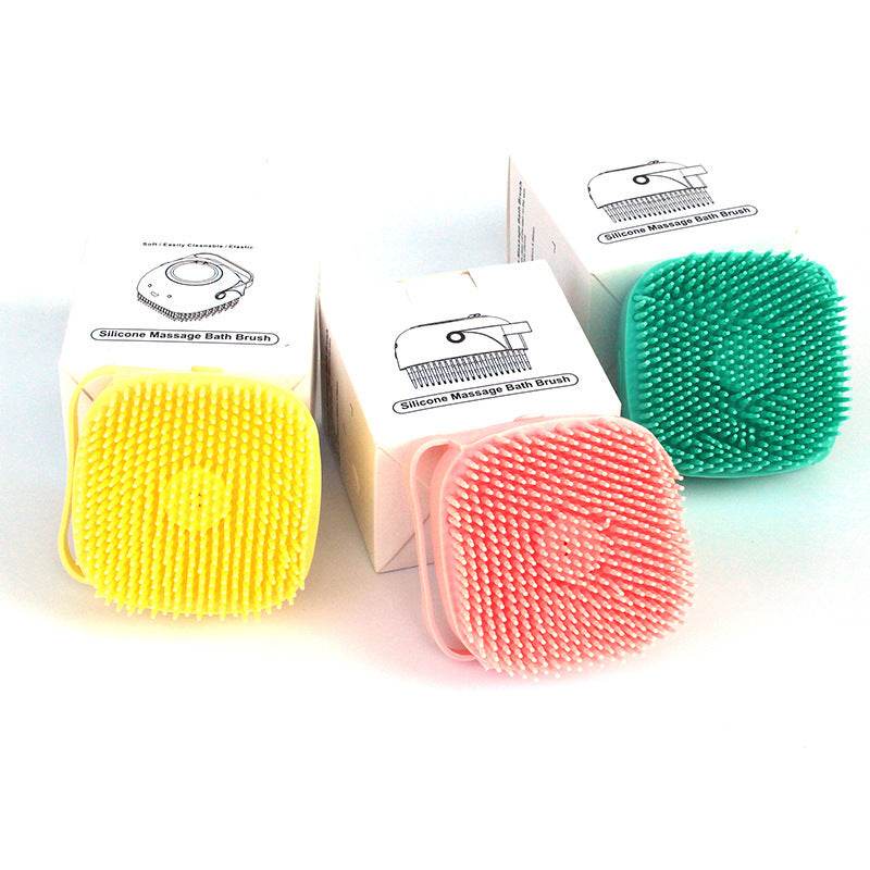 Silicone Dog Bath Massage Gloves Brush Pet Cat Bathroom Cleaning Tool Comb Brush For Dog Can Pour Shampoo Dog Grooming Supplies - P12 Hub Europe