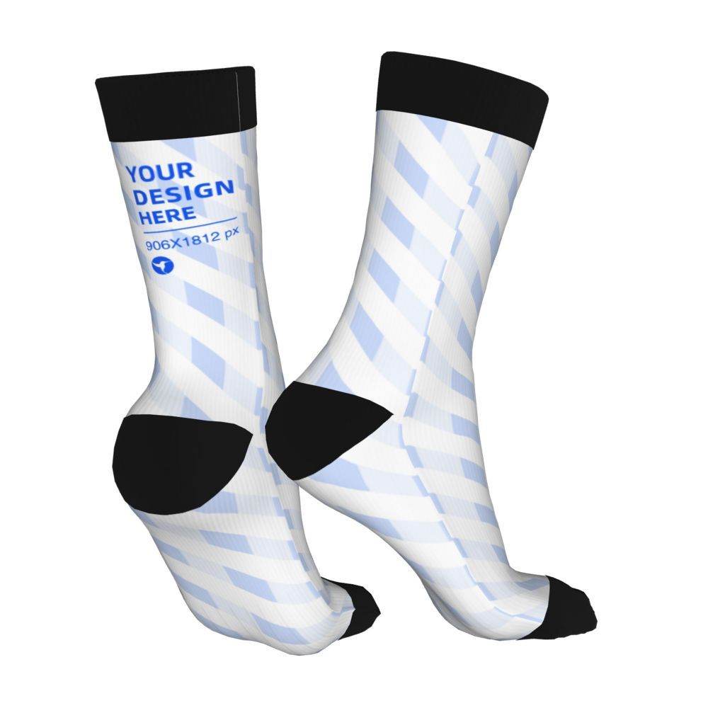 16in Thick Contrast Color Mild Skin-friendly Socks - P12 Hub Europe