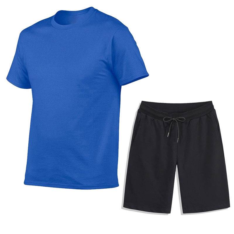 Cotton Short-sleeved Suit T-shirt Casual Sports - P12 Hub Europe