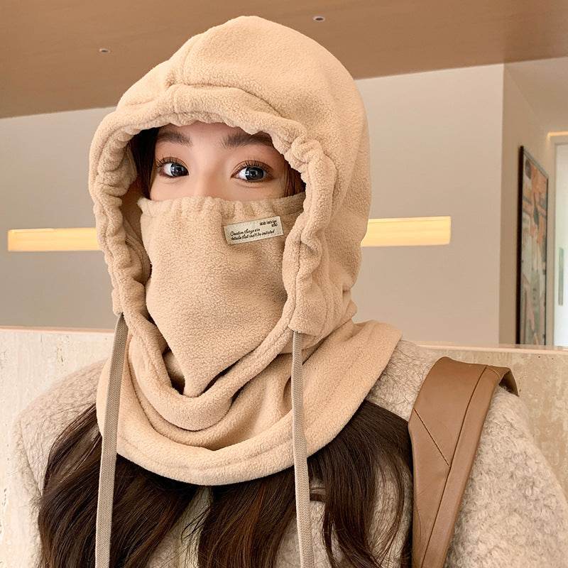 Hat Cycling Winter Women's Windproof Outdoor Thickened Warm - P12 Hub Europe