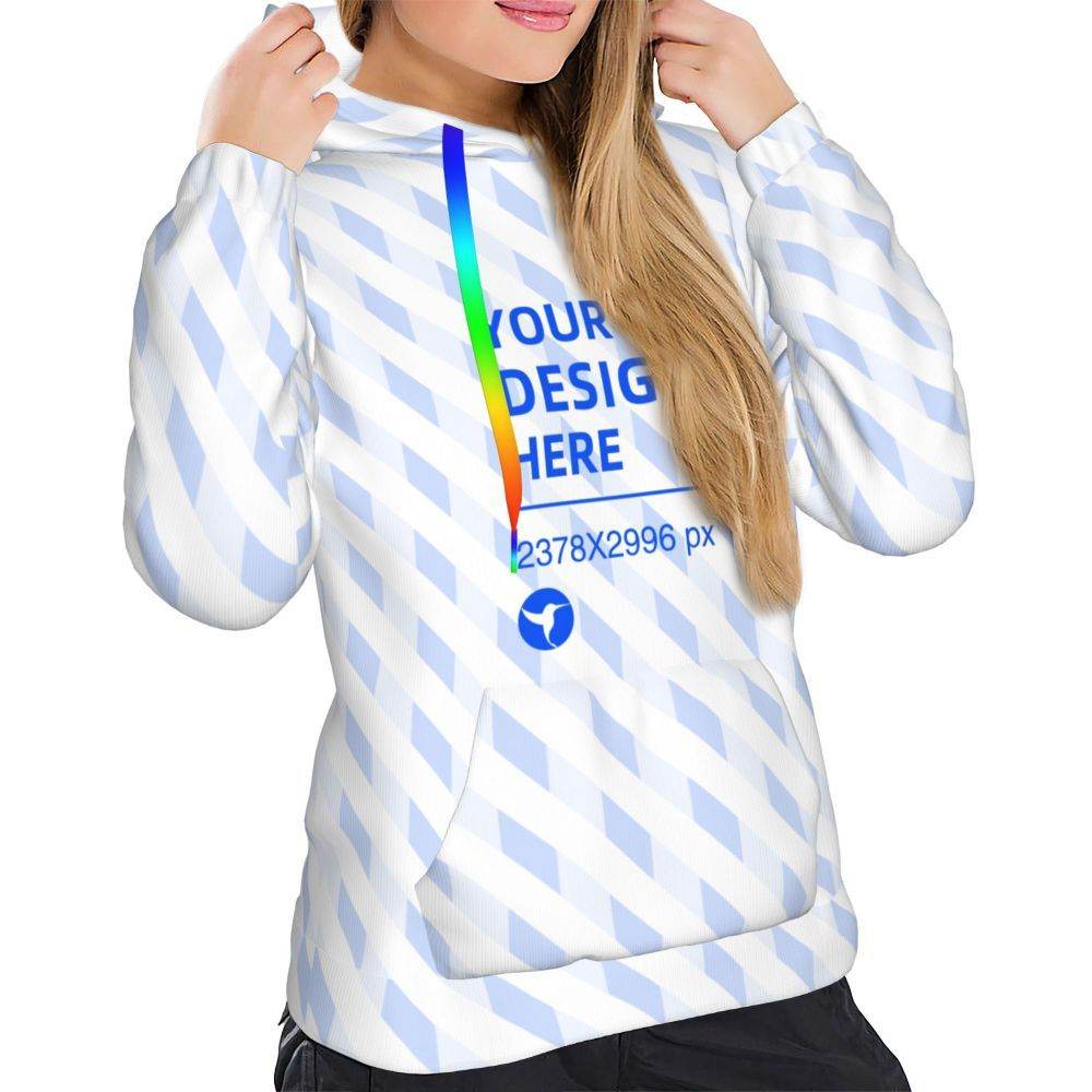 Comfortable And Youthful Personality Women's Hooded Sweater - P12 Hub Europe