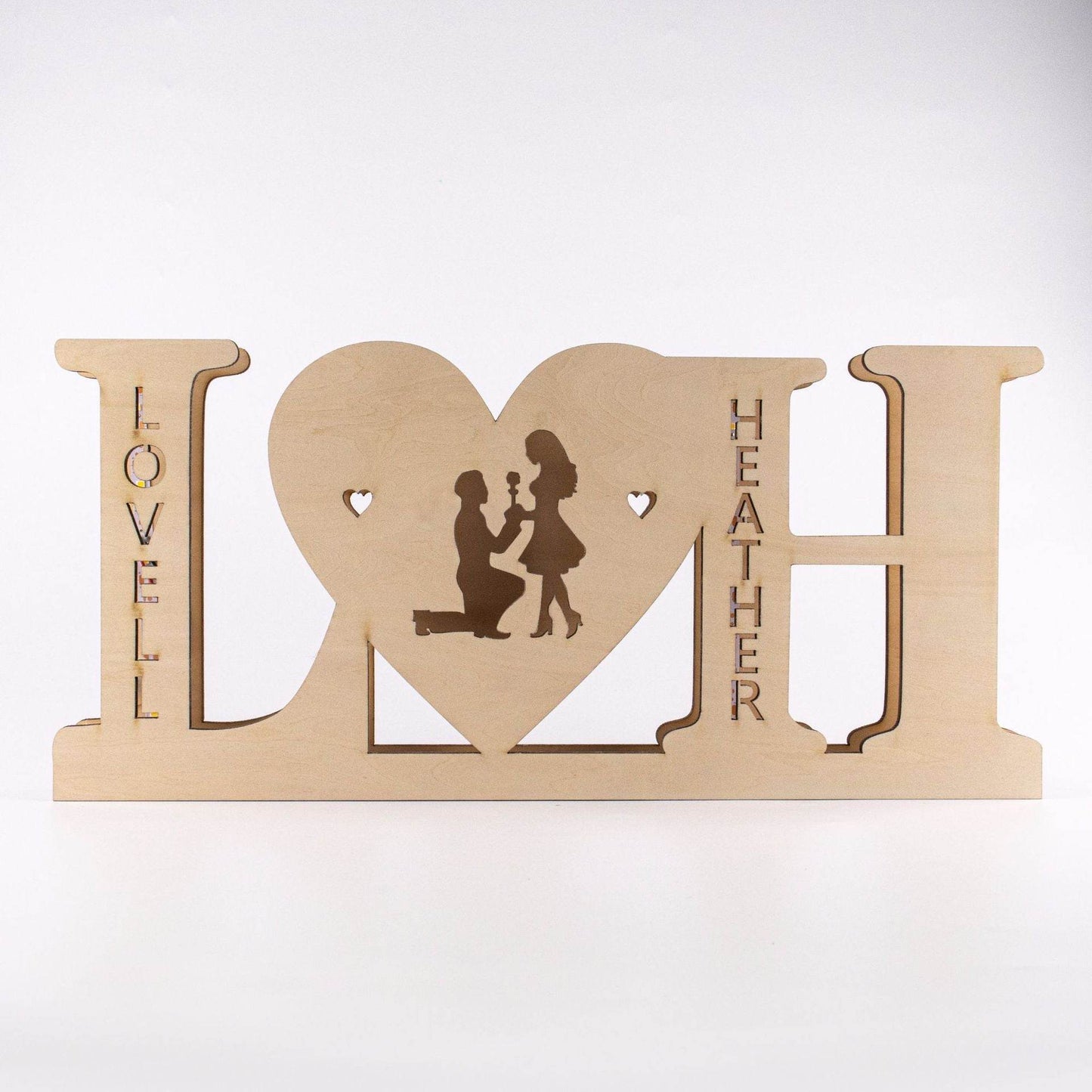 Personalized Custom Letter Lamp English Name Lamp - P12 Hub Europe