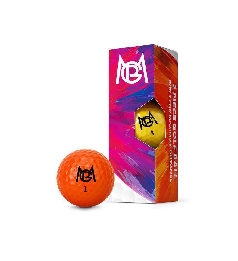 Golf Color Game Ball Two Layer Practice Ball
