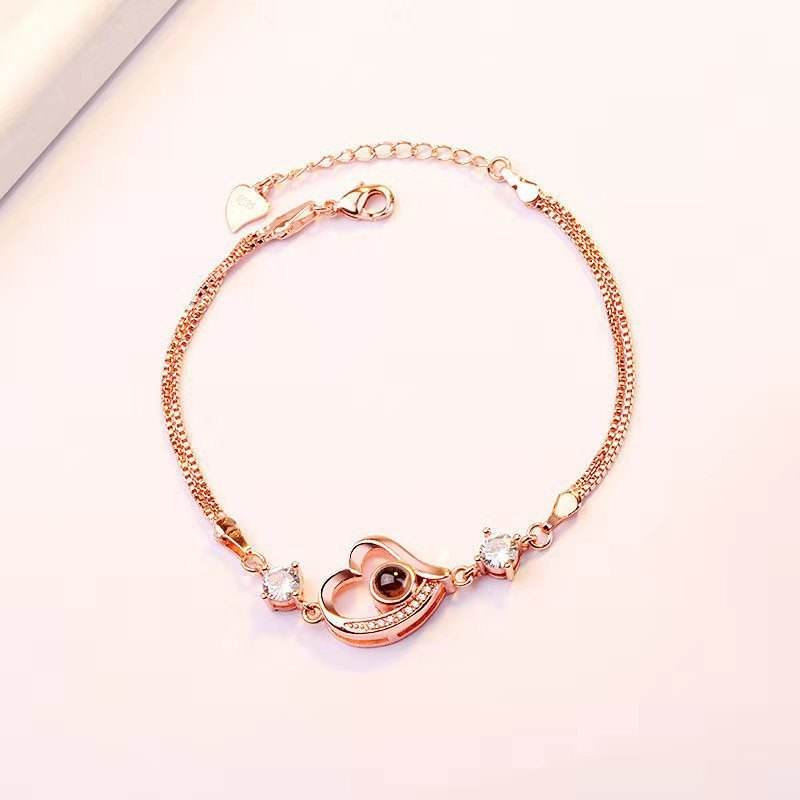 100 Languages I Love You Projection Bracelet For Women - P12 Hub Europe