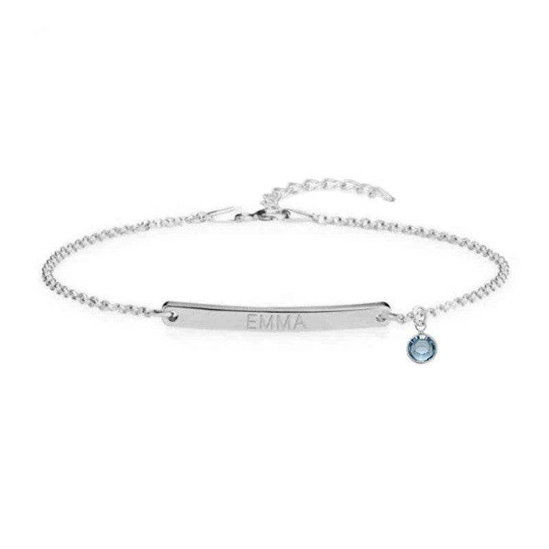 Fashion Personalized Custom Birthstone Bracelet - P12 Hub Europe