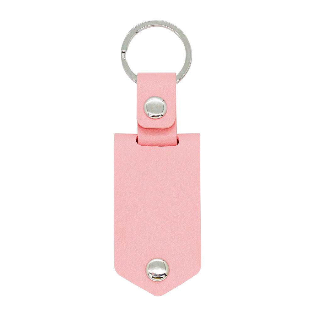 Leather Photo UV Color Printed Keychain - P12 Hub Europe
