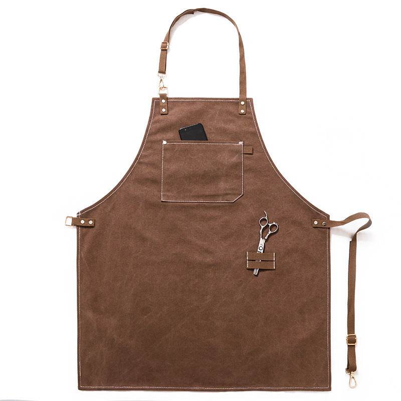 Barber Barista Canvas Customizes Apron - P12 Hub Europe
