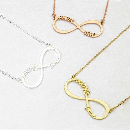 Infinite Alphabet Name Necklace Sterling Silver - P12 Hub Europe