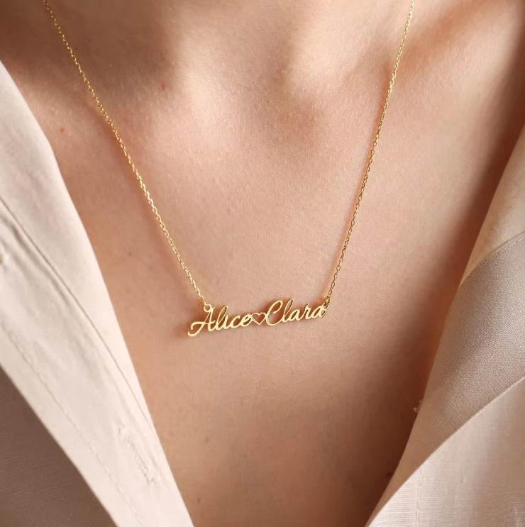 Customized Personalized Name Necklace Made Of Stainless Steel - P12 Hub Europe