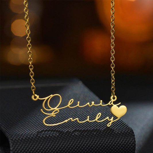 Stainless Steel English Double-layer Pendant Necklace - P12 Hub Europe