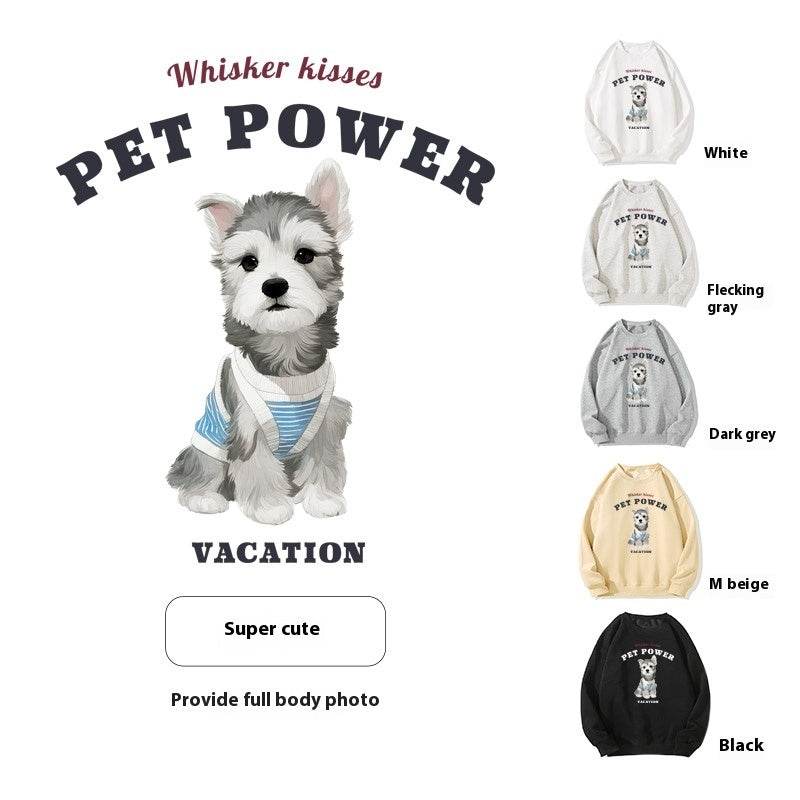 Pet Custom Hoodie Long Sleeve Autumn Winter Cats And Dogs To Figure Custom - P12 Hub Europe