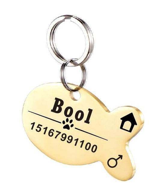 Personalized Dog ID Tag Stainless Steel Pet ID Tag - P12 Hub Europe