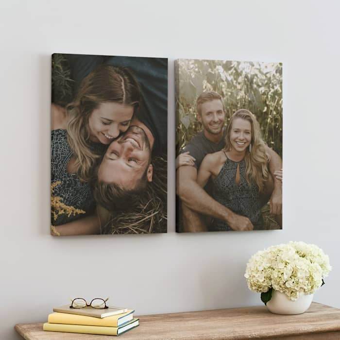 Personalized Family Pet Photo on Canvas Posters Wall Paintings Print - P12 Hub Europe
